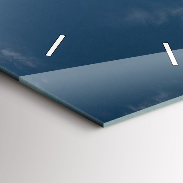 Vertikálne hodiny Osoba vodné lyžovanie