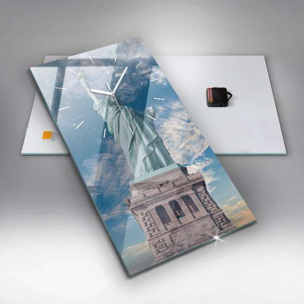 Vertikálne hodiny Socha slobody v New Yorku