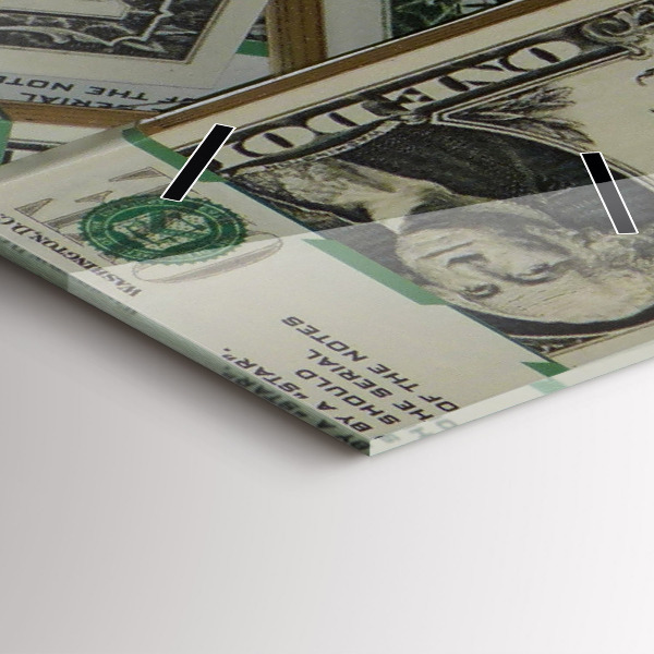 Vertikálne hodiny 1 americký dolár