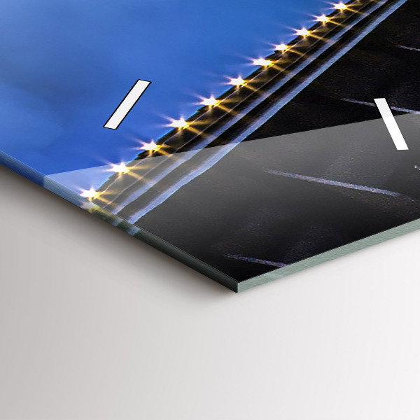 Vertikálne hodiny Skalnaté pobrežie pod mostom