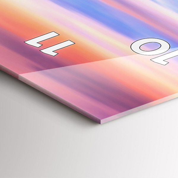 Vertikálne hodiny Vodopád Godafoss Island