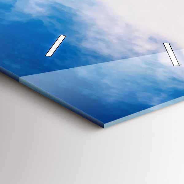 Vertikálne hodiny Vodopád na Islande