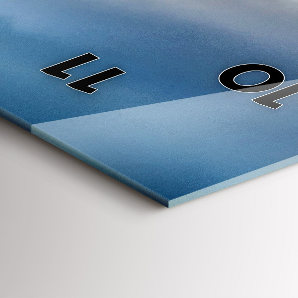 Vertikálne hodiny Islandské jazero Jokulsarlon