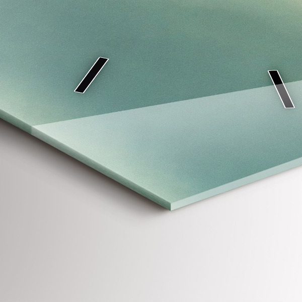 Vertikálne hodiny Východ slnka v Beskydách