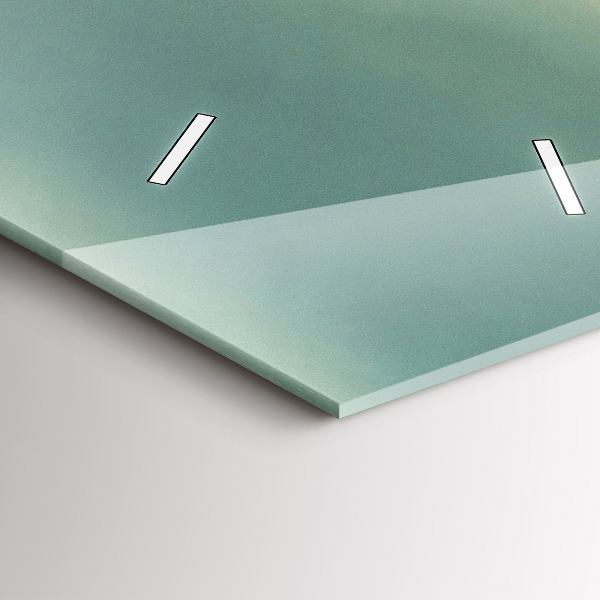 Vertikálne hodiny Východ slnka v Beskydách