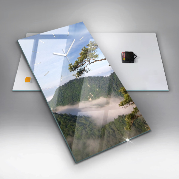 Vertikálne hodiny Sokolica Wierch v Pieninách