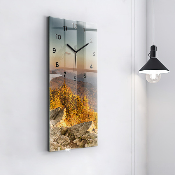 Vertikálne hodiny Pohorie Bieszczady