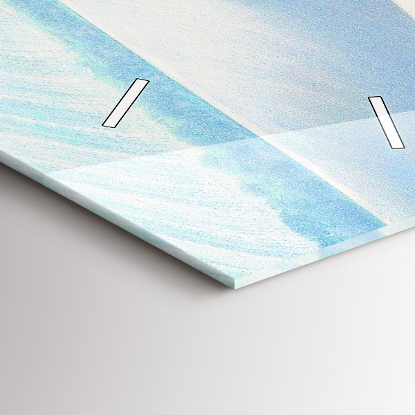 Vertikálne hodiny Moravská vidiecka krajina