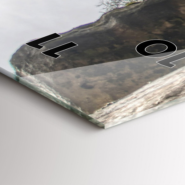 Vertikálne hodiny Skalné mesto v Českej republike