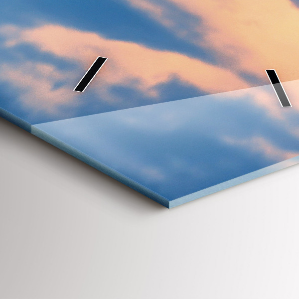 Vertikálne hodiny Pohľad na radnicu