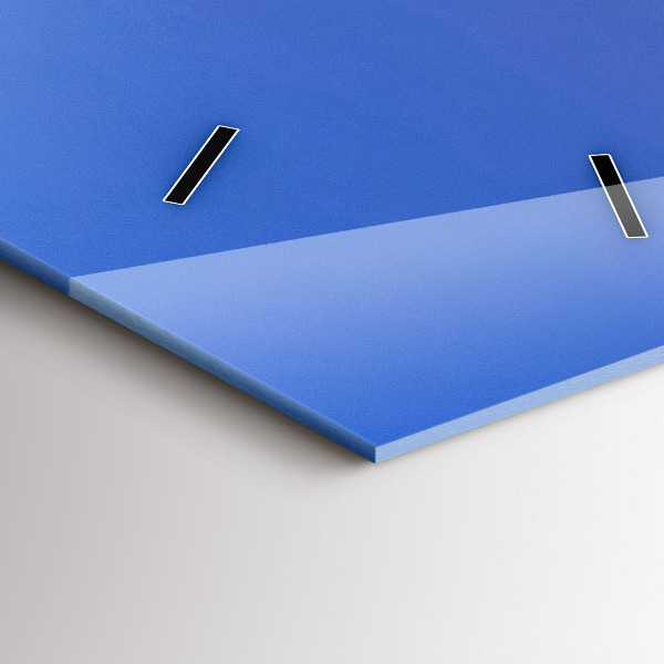 Vertikálne hodiny Mesto v noci osvetlené