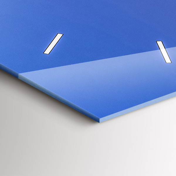 Vertikálne hodiny Mesto v noci osvetlené