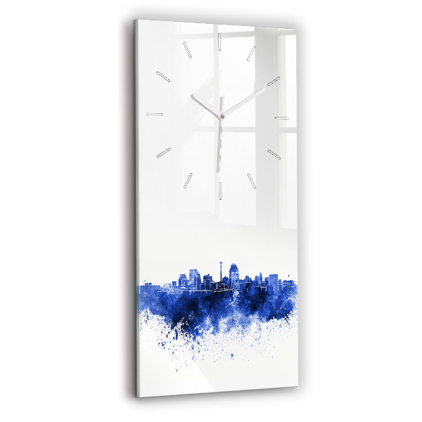 Vertikálne hodiny Akvarely San Antonio