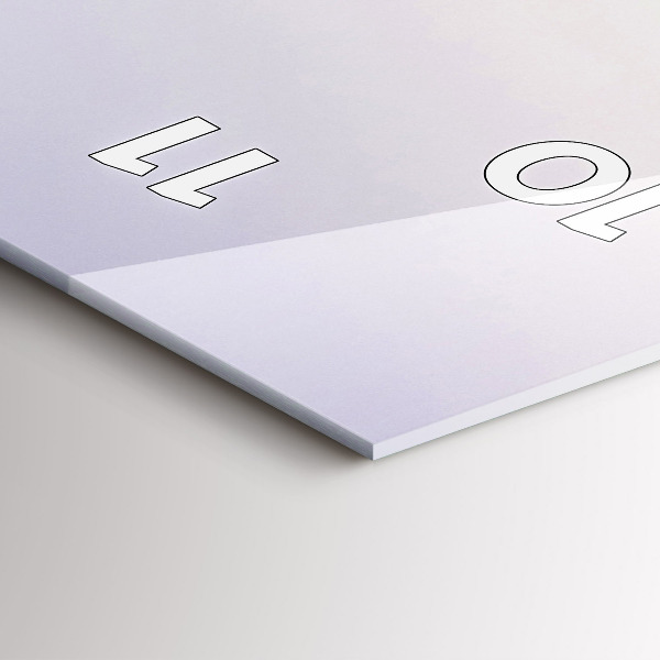 Vertikálne hodiny Jazero a pohorie Pyreneje