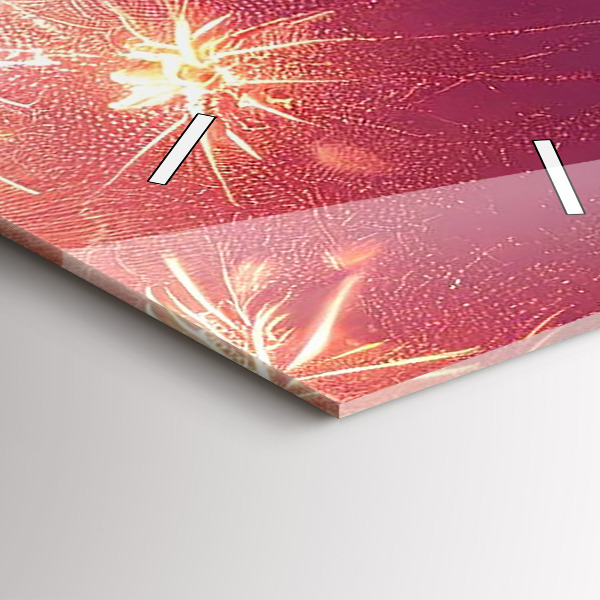 Vertikálne hodiny Mesto v noci vo Philadelphii