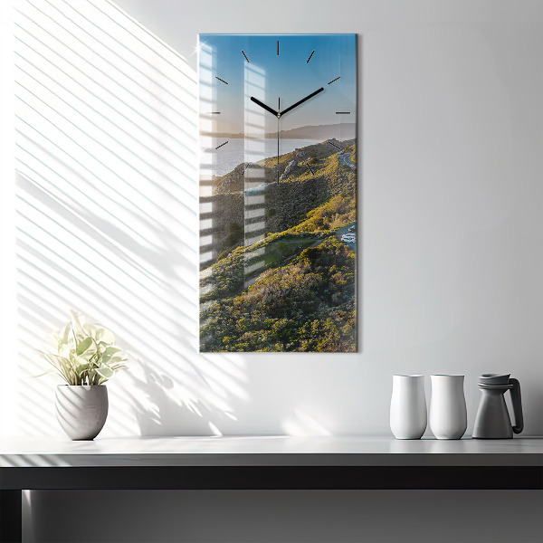 Vertikálne hodiny Cesta okolo San Francisca