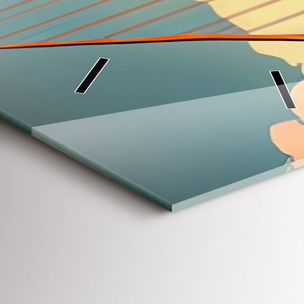 Vertikálne hodiny Most v San Franciscu