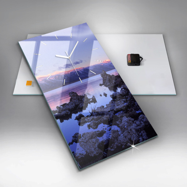 Vertikálne hodiny Kalifornské jazero