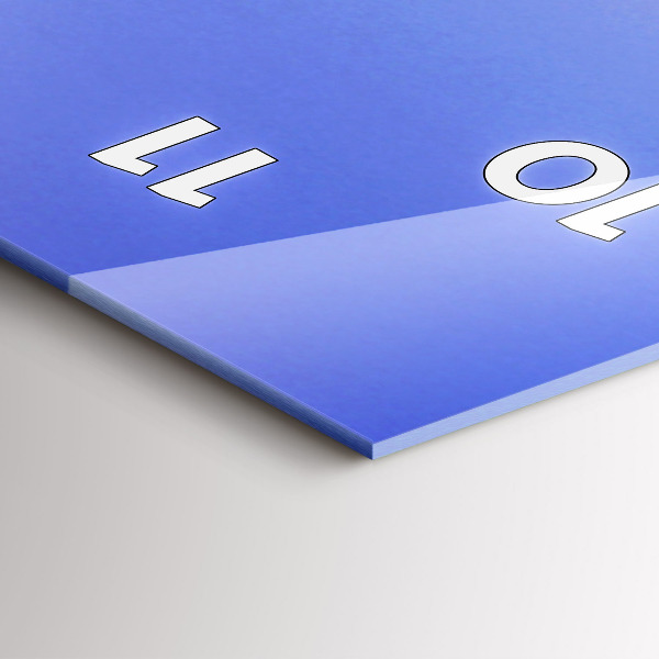 Vertikálne hodiny Kalifornské jazero