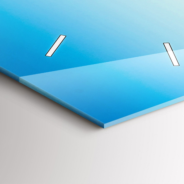 Vertikálne hodiny Lyžiar v Alpách