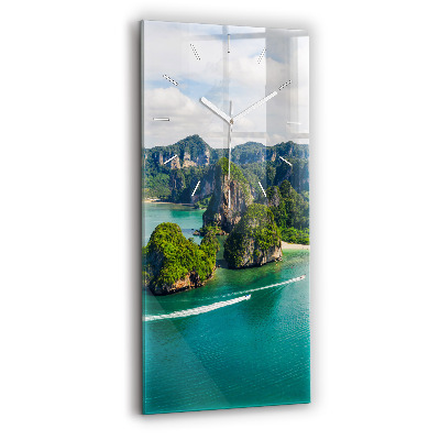 Vertikálne hodiny Ostrov v Thajsku