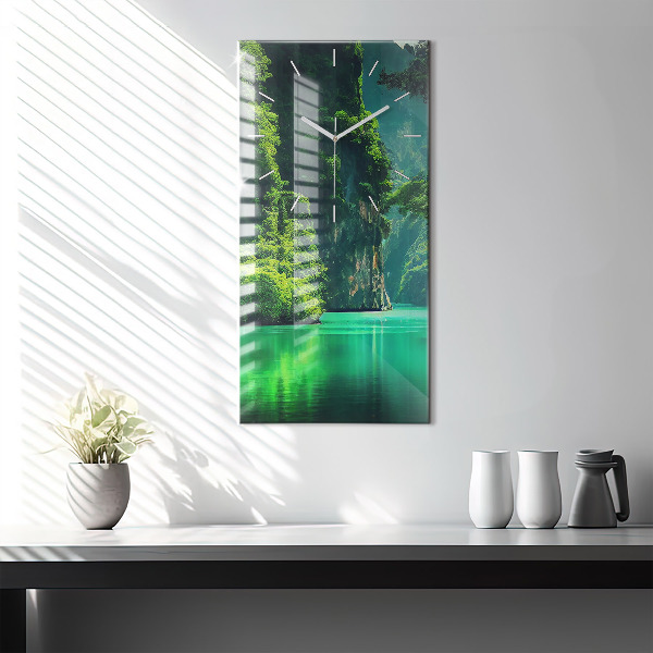 Vertikálne hodiny Prírodná krajina Thajska