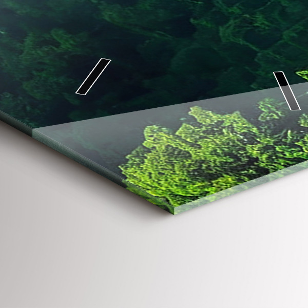 Vertikálne hodiny Prírodná krajina Thajska