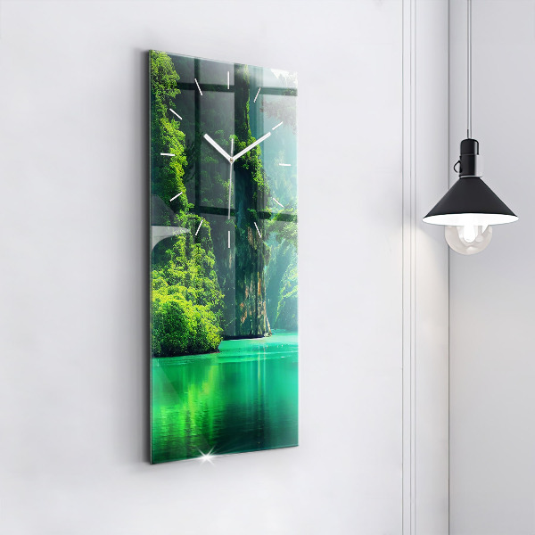 Vertikálne hodiny Prírodná krajina Thajska