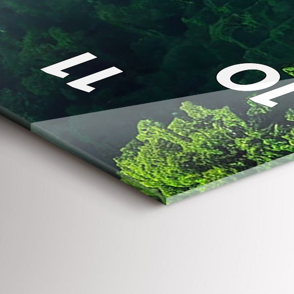 Vertikálne hodiny Prírodná krajina Thajska