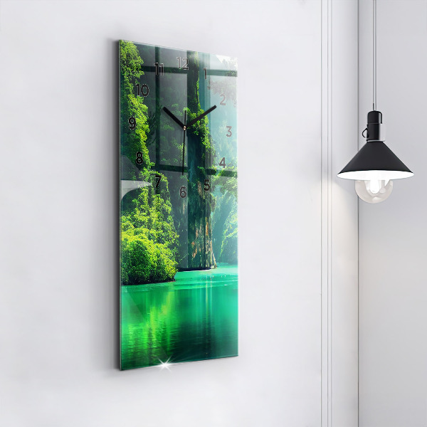 Vertikálne hodiny Prírodná krajina Thajska