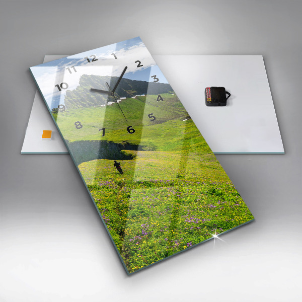 Vertikálne hodiny Islandská rezervácia Hornstrandir