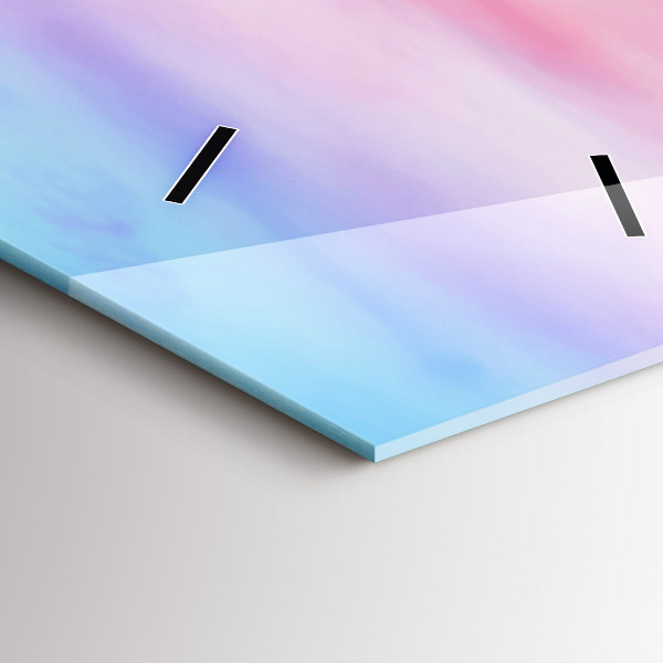 Vertikálne hodiny Pohľad na hory na Islande