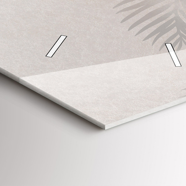 Vertikálne hodiny Tropické boho listy