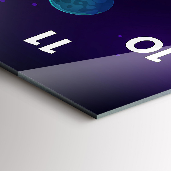 Vertikálne hodiny Galaxie planéty