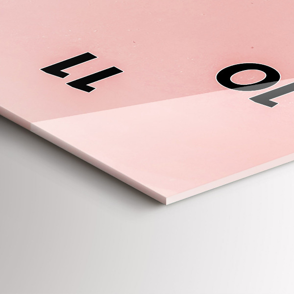 Vertikálne hodiny Pláž morský piesok