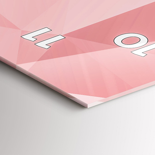 Vertikálne hodiny Abstrakcia trojuholníkov