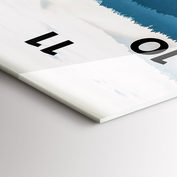 Vertikálne hodiny Horská krajina