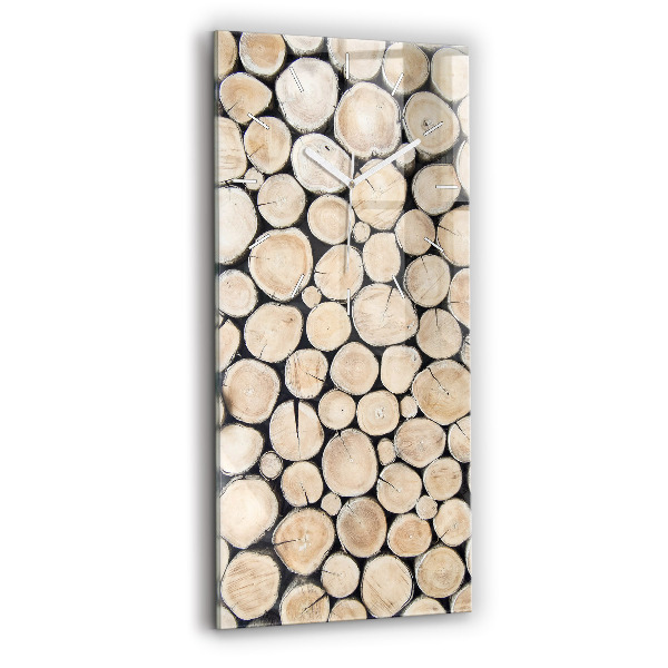 Vertikálne hodiny Odrežte pne stromov