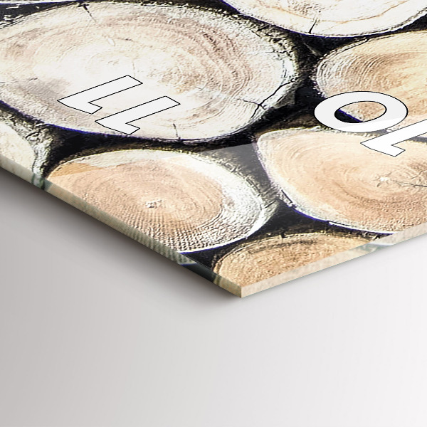 Vertikálne hodiny Odrežte pne stromov