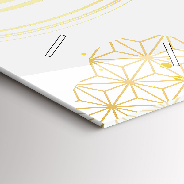 Vertikálne hodiny Dekoratívny vzor