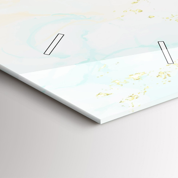 Vertikálne hodiny Akvarelový mramor