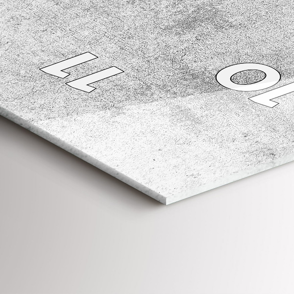 Vertikálne hodiny Betónová stena