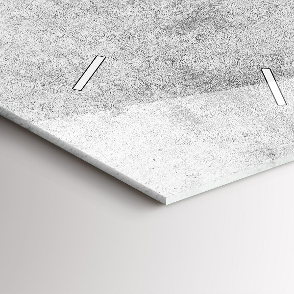 Vertikálne hodiny Betónová stena