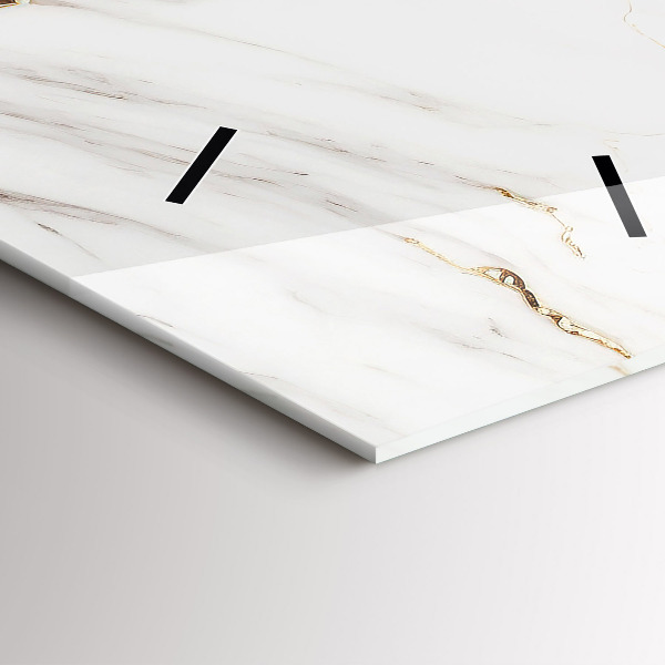 Vertikálne hodiny Dekoratívny mramor