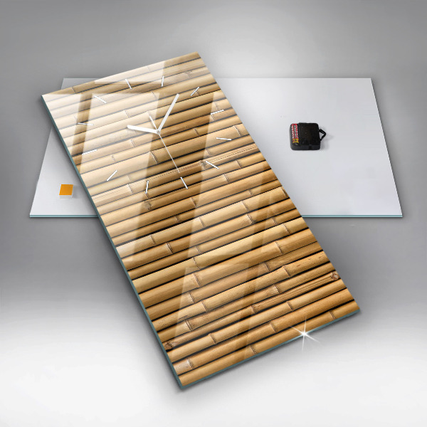 Vertikálne hodiny Bambusové palice