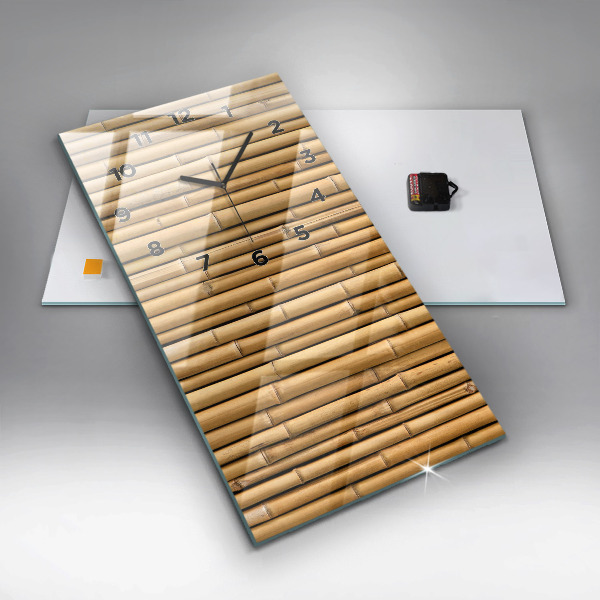 Vertikálne hodiny Bambusové palice