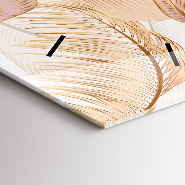 Vertikálne hodiny Vzor listov prírody