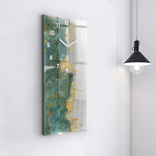 Vertikálne hodiny Dekoratívny vzor