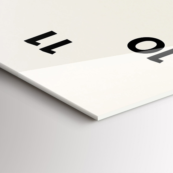 Vertikálne hodiny Kvitnúce kvety gypsomilky