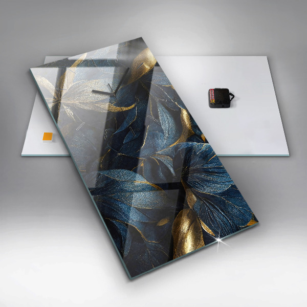 Vertikálne hodiny Dekoratívne kvety